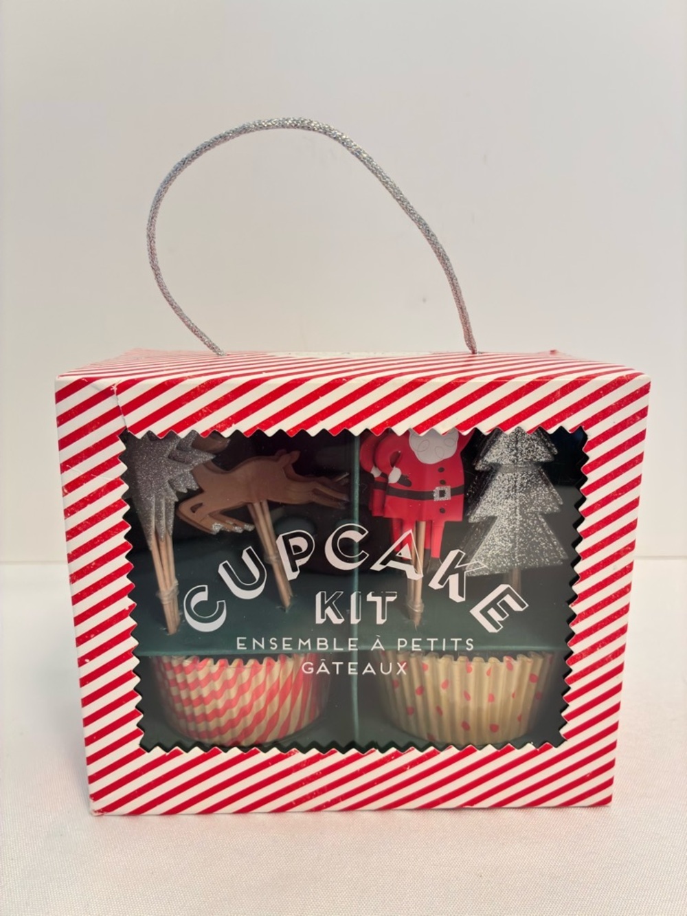 Meri Meri Jingle All The Way Cupcake Kit New